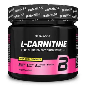 L-CARNITINE FLAVOURED DRINK POWDER Lemon Ice Tea - 150G
