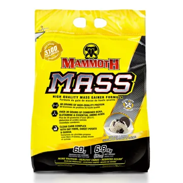 MAMMOTH MASS Cookies & Cream - 6800G