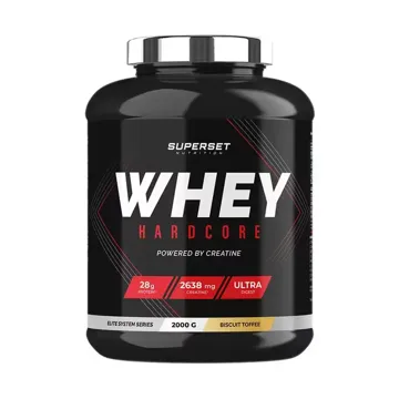 WHEY HARDCORE Toffee Biscuit - 2000G