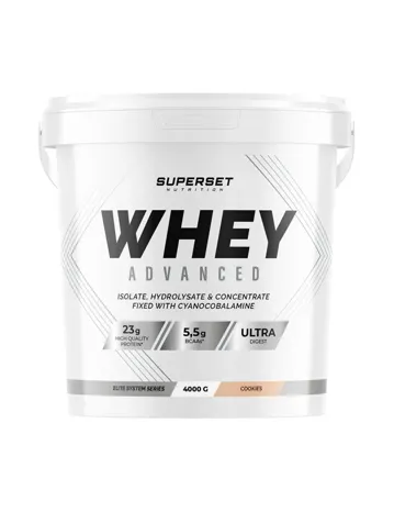 100% WHEY PROTEINE ADVANCED Cookies - 4000G