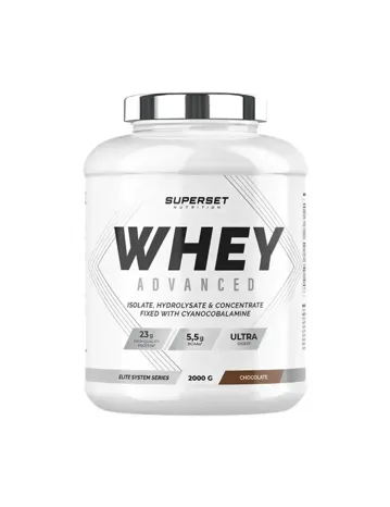 100% WHEY PROTEINE ADVANCED Chocolat - 2000G