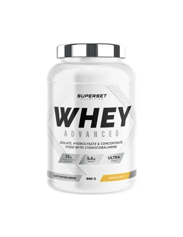 100% WHEY PROTEINE ADVANCED Banana Split - 900G