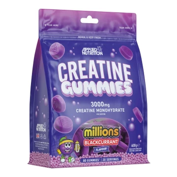 CREATINE GUMMIES Millions Blackcurrant - 80 gummies