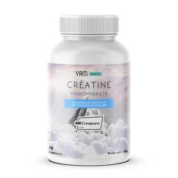 CRÉATINE MONOHYDRATE CREAPURE® - 300 COMPRIMÉS