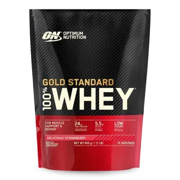GOLD STANDARD 100% WHEY Delicious Strawberry - 450G