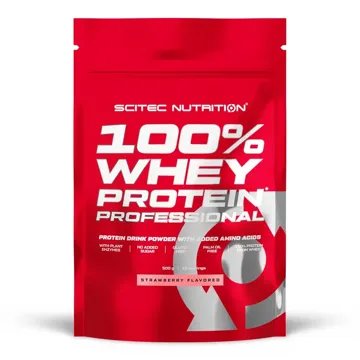 100% WHEY PROTEIN PROFESSIONAL Fraise - 500G